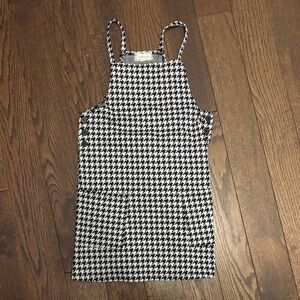 Stylish Black and White Kids Casual Dress